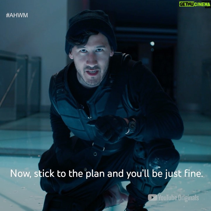 Markiplier Instagram - It’s almost time for #AHeistWithMarkiplier Watch the full trailer through the link in my bio! #AHWM
