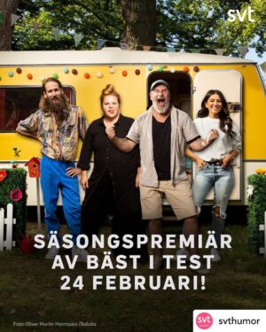 Marko Lehtosalo Instagram - Så lätt blir ni inte av med mig. Snart åker vi igen #bästitest #svt