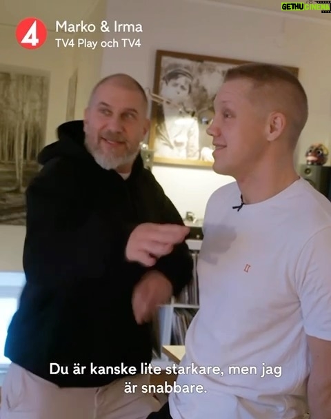 Marko Lehtosalo Instagram - đ„·đŒ 21:00 i tv4 ikvĂ€ll eller finns redan nu pĂ„ tv4play om man vill kolla. Ses i rutan. Mina barn brukar sĂ€ga att vi blir konstiga nĂ€r vi trĂ€ffas jag och brorsan Mikko. Ja det Ă€r korrekt svarar jag. đ Svettig du blev @armastarmas erkĂ€nn. Marko&Irma