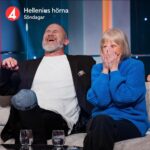 Marko Lehtosalo Instagram - Du är fantastisk mamma. Lite jobbig ibland. Men fantastisk och rolig ❤️🤩 Samt blivande stjärna. Säsongspremiär av Hellenius Hörna imorrn 20:00