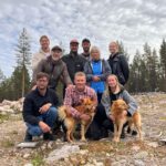 Marko Lehtosalo Instagram - Arjeplog 🫶🏻 Marko&Irma säsong kaksi. Tack för intensiva underbara dagar Megan, Alma, Mamma, Lill Emil, Stor Emil, Daniel, Pelle, Veli, Låga, Jonathan, Sebastian och renarna Vaggi och Saga ❤️
