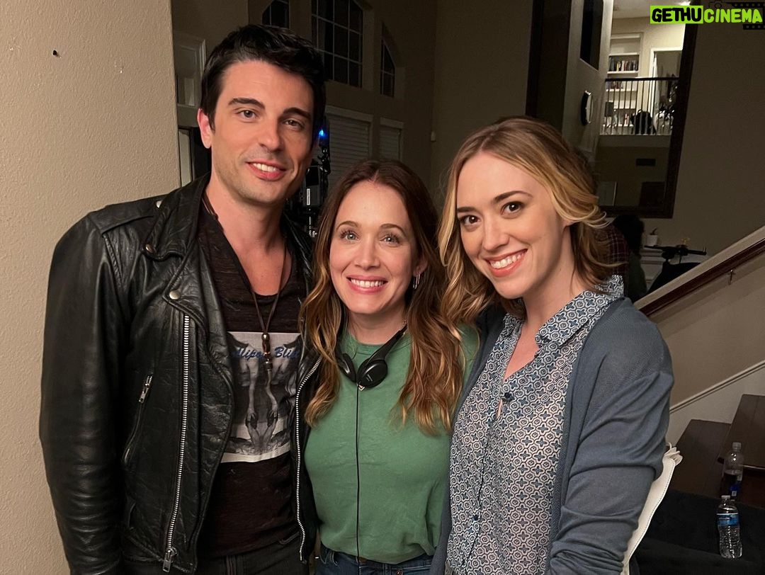 Marla Sokoloff Instagram - Me and my RBF had the most incredible time on our latest movie, The Pass. Special shout-out to the hardest working crew in town and, truly, the dreamiest cast ever. ✨ 📷: by sneaky @dp_yellen . . #thatsawrap #onset #femalefilmmakerfriday #femaledirector