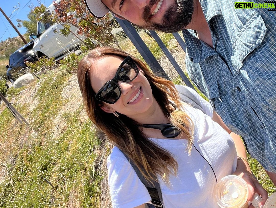 Marla Sokoloff Instagram - Me and my RBF had the most incredible time on our latest movie, The Pass. Special shout-out to the hardest working crew in town and, truly, the dreamiest cast ever. ✨ 📷: by sneaky @dp_yellen . . #thatsawrap #onset #femalefilmmakerfriday #femaledirector