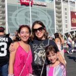 Marla Sokoloff Instagram – ✨It feels like one of those nights. ✨
She needed a permanent spot on the grid. @taylorswift 
#taylorswift #erastour #22 #taylorswiftconcert #swifties #sisters #girlmom #somanysequins Levi’s Stadium