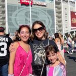 Marla Sokoloff Instagram - ✨It feels like one of those nights. ✨ She needed a permanent spot on the grid. @taylorswift #taylorswift #erastour #22 #taylorswiftconcert #swifties #sisters #girlmom #somanysequins Levi's Stadium