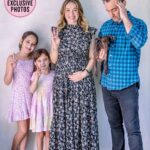 Marla Sokoloff Instagram - One…💗 Two… 💗 THREE! 💗 Ahhh! Our sweet surprise little lady coming early 2022. 🍼 . . Thank you @people for helping me share my little secret. Link in bio. 📸: by my amazingly talented friend @stephanielorenphotography . . #babynumber3 #baby #babygirl #girlmom #stephanielorenphotography