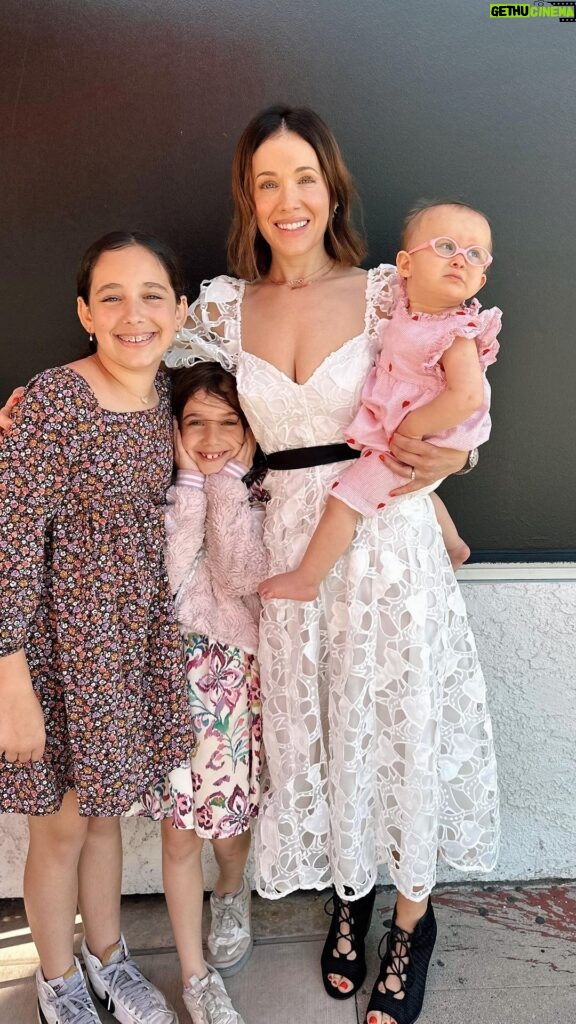 Marla Sokoloff Instagram - I don’t know what I did to deserve these three. Feeling beyond lucky today and everyday. 🤍 Happy Mother’s Day to all who celebrate, and for those for whom today is particularly hard- my heart is with you.