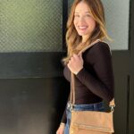 Marla Sokoloff Instagram - Always on the hunt for a bag that is both functional and cute. Not easy to find! This @hammittla bag is perfect for solo outings or for throwing in my diaper bag. Also, I truly love any company that stands by their products with a lifetime promise to make repairs free of charge…start to finish! ✨ #FeelltLoveltHammitt #HammittPartner