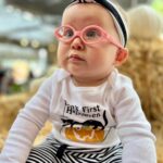 Marla Sokoloff Instagram - 🎃 First patch experience for my sweet baby pumpkin. OG pumpkins had fun too. 🎃 Toluca Lake Pumpkin Festival / Christmas Trees