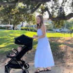 Marla Sokoloff Instagram - First summer as a family of five in the books. ✅ File this under things I never thought I would do again… push a stroller! But I must say, baby gear has come a long way since I made this declaration. Highly recommend the @nuna_usa TRVL stroller - it made Harper’s first trip easy peasy. (By easy peasy, I mean nothing went as planned, but we still survived and somehow still had fun.) 🤣 📷: Elliotte Puro, 10 . . . . #moms #kids #babies #babystroller #mynuna #summervacation #momofgirls #momof3 #girlmom