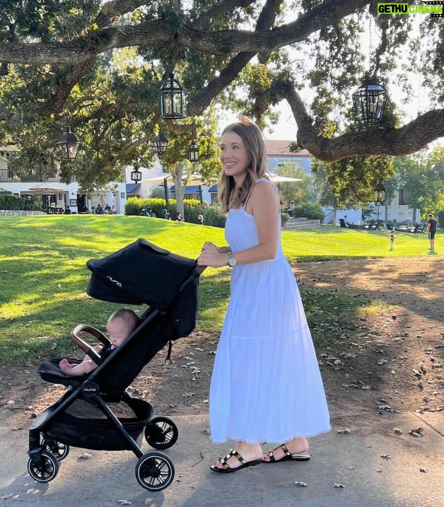 Marla Sokoloff Instagram - First summer as a family of five in the books. ✅ File this under things I never thought I would do again… push a stroller! But I must say, baby gear has come a long way since I made this declaration. Highly recommend the @nuna_usa TRVL stroller - it made Harper’s first trip easy peasy. (By easy peasy, I mean nothing went as planned, but we still survived and somehow still had fun.) 🤣 📷: Elliotte Puro, 10 . . . . #moms #kids #babies #babystroller #mynuna #summervacation #momofgirls #momof3 #girlmom