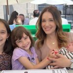 Marla Sokoloff Instagram - First Mother’s Day as a mom of THREE.💖 Also… holy moly I have three kids. 😂 Swipe for instagram vs reality: mother/daughter photo edition. . . . . #happymothersday #motherdaughter #girlmom #sisters Jon & Vinny's Restaurant