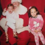 Marla Sokoloff Instagram - You better watch out…you better not cry. 🫣🎄🎅🏻 Happy Holidays from the Puro sisters!