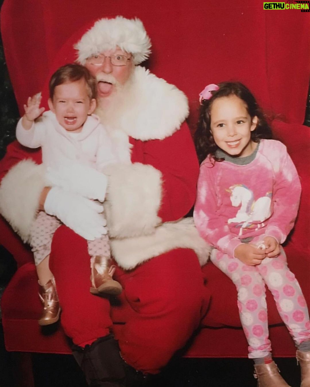 Marla Sokoloff Instagram - You better watch out…you better not cry. 🫣🎄🎅🏻 Happy Holidays from the Puro sisters!