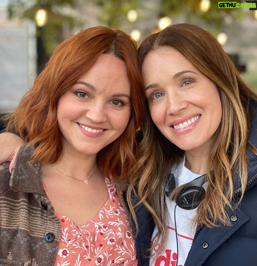 Marla Sokoloff Instagram - I was telling my wonderfully supportive friend @lindsaysloaneyup that I feel so weird and uncomfortable posting and promoting this movie so much. She very kindly reminded me that the journey in this business isn't always an easy road and that celebrating the joy-filled moments is important because we weather so much of the hard. (Believe me, there’s been a LOT of hard.) As much as it makes me feel wildly uncomfortable to say it, I’m really proud of this movie. I wrote Sweet On You while baby Harper was growing in my belly and was lucky enough to collaborate on every detail with the most supportive partner, @haylieduff. Not only is she a fierce and fearless producer (and sometimes my life coach), she is a flawless actress that makes it all look so dang easy. On top of it all, the most talented cast found this movie and brought such life to these characters, more than I could ever have imagined. And I would be remiss if I didn’t tell you that the music by @alecpuro is my favorite part. Not to mention the sheer beauty that @jlarsl gave to each and every frame. If you are able to tune in to our little movie, please know that I’m more grateful than you will ever know. ❤️ Sweet On You premieres this Sunday 2/26 on @up_tv