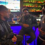 Marlon Wayans Instagram - This photo right here is a CLASSIC!!! If yall only knew the passion, the love, the first, the confidence exuded, the lessons, the camaraderie, the respect, the strong willed personalitiesclashing and blending, supporting, competing, battling, owning and the love that was all expressed in this conversation. End of the day… BELIEVE IN YOUR GREATNESS! If you don’t nobody else can. @comedianlilrel love and respects. I only want to see you continue to fly. Whenever you reach too of the universe look left, I’m right there. Let’s continue to build black man. Ain’t nothing wrong with 2 bros competing. Steel sharpens steel! And @diallo you look. Like me in that infamous Tupac & Biggie photo. 😂😂😂😂 Mind yo business