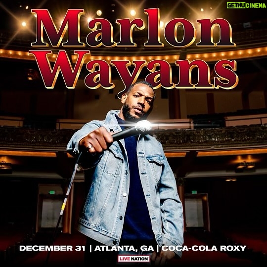 Marlon Wayans Instagram - ATLANTA!!! Sunday December 31st at @cocacolaroxy Get your tix Thursday, Nov 2 @ 10AM LOCAL – Thursday, Nov 3 @ 11:59PM LOCAL you can use my presale code MARLON. Regular sale begins Friday, Nov 3 @ 10AM LOCAL. Look in that bio