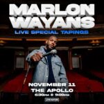 Marlon Wayans Instagram - NEW YORK!!! 11/11 2 shows one night at the @apollotheater in HARLEM! Be in the house Asi film my special # 4… it’s my best work!