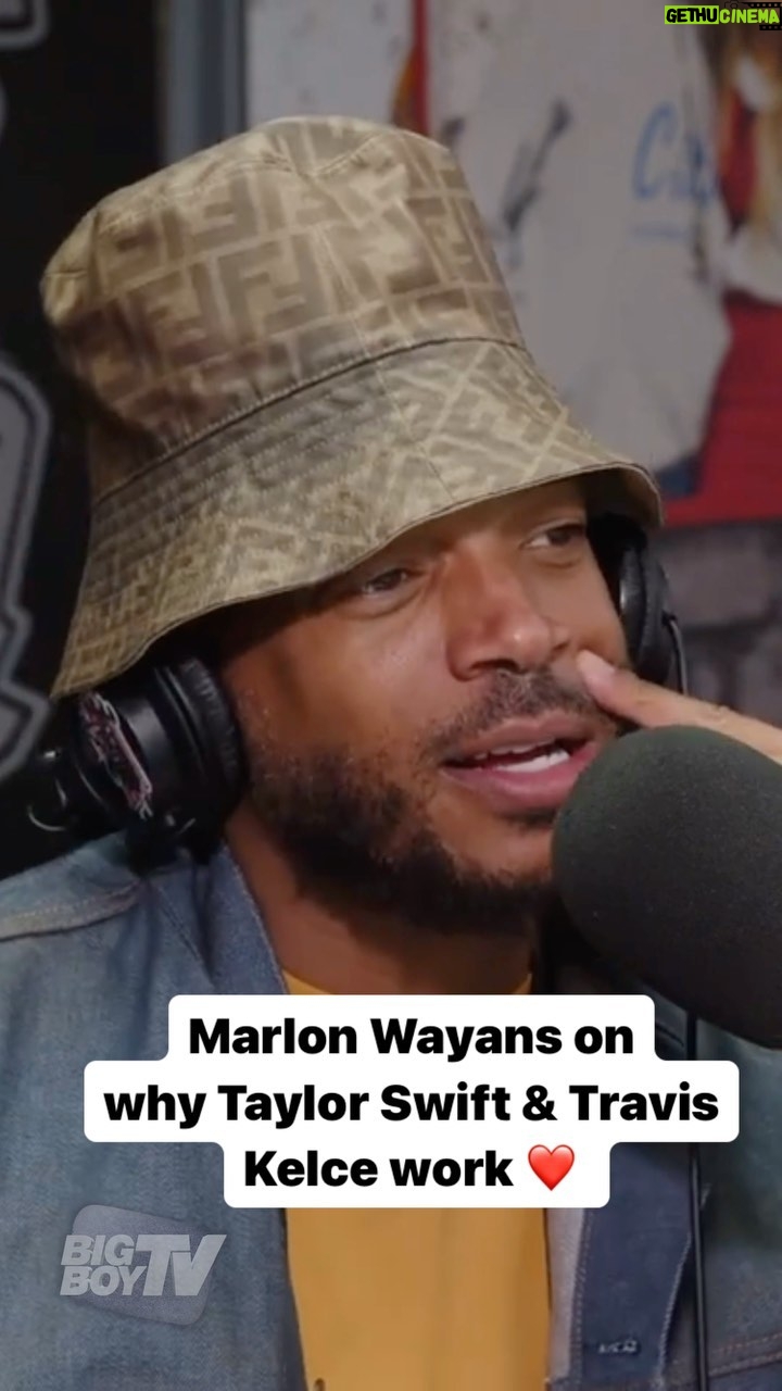 Marlon Wayans Instagram - @marlonwayans breaks down why @killatrav and @taylorswift work as a couple ❤️ Watch #MarlonWayans perform live stand-up comedy at #IrvineImprov on October 7 and 9th! Link in @bigboysneighborhood bio for more with #Marlon!! 🔥 #bigboy #bigboytv #TaylorSwift #TravisKelce #bigboysneighborhood #bbn #real923la #iheartradio #wayansbros #wayansbrothers #comedy Big Boy's Neighborhood