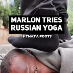 Marlon Wayans Instagram - When i tell you that i am on a fitness “JOURNEY”… i ain’t lying!!! Come with me on this journey to optimal physical, spiritual, mental, emotional health. Starting with this Russian n@*** foot in my face. Honestly, one of the best holistic experiences I’ve ever had. Thank u @q24training and F@** you all at the same time.