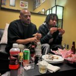 Marlon Wayans Instagram - Backstage at one of my shows reloading in some nutrition. Got my young lion learnjngbthrough osmosis on how to be fearless and just DO DREAMS…. Don’t think them, do them! We ain’t afraid of shit, ain’t no what if it doesn’t happen… FUCK THAT we make it happen