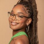 Marsai Martin Instagram - 🌟 It's finally here! 🌟 We're proud to announce our collaboration with the one and only @MarsaiMartin for the launch of our exclusive glasses collection! Embrace your unique style with @MarsaiMartin x #GlassesUSA. #FourEyes are better than two. 💙