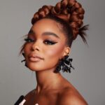 Marsai Martin Instagram - @blackpanther wakanda forever premiere 🖤