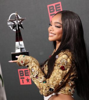 Marsai Martin Instagram - 4x @betawards 🏆 

No words (fr I lost my train of thought lmao) huge thanks to the entire team at @bet for the consistent love and support every year. No one celebrates black people and our culture the way that y’all do. ✨