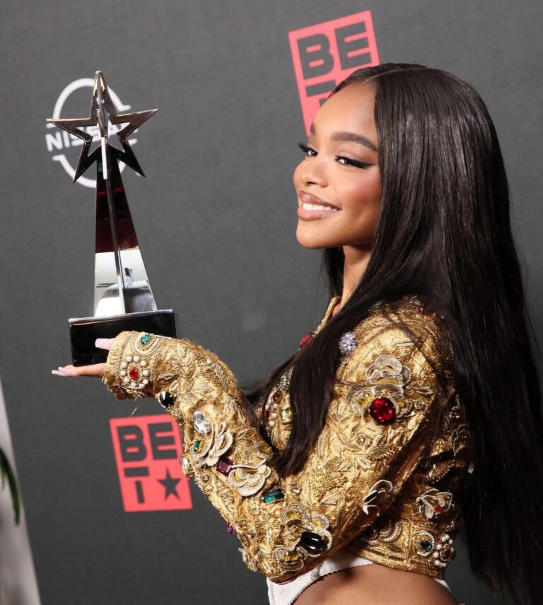 Marsai Martin Instagram - 4x @betawards 🏆 No words (fr I lost my train of thought lmao) huge thanks to the entire team at @bet for the consistent love and support every year. No one celebrates black people and our culture the way that y’all do. ✨