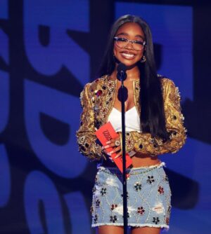 Marsai Martin Instagram - 4x @betawards 🏆 

No words (fr I lost my train of thought lmao) huge thanks to the entire team at @bet for the consistent love and support every year. No one celebrates black people and our culture the way that y’all do. ✨