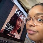 Marsai Martin Instagram - MARI is officially available NOW for purchase on MariByMarsai.com‼️ Go get that s**t!!!!🥺😝♥️ @maribymarsai