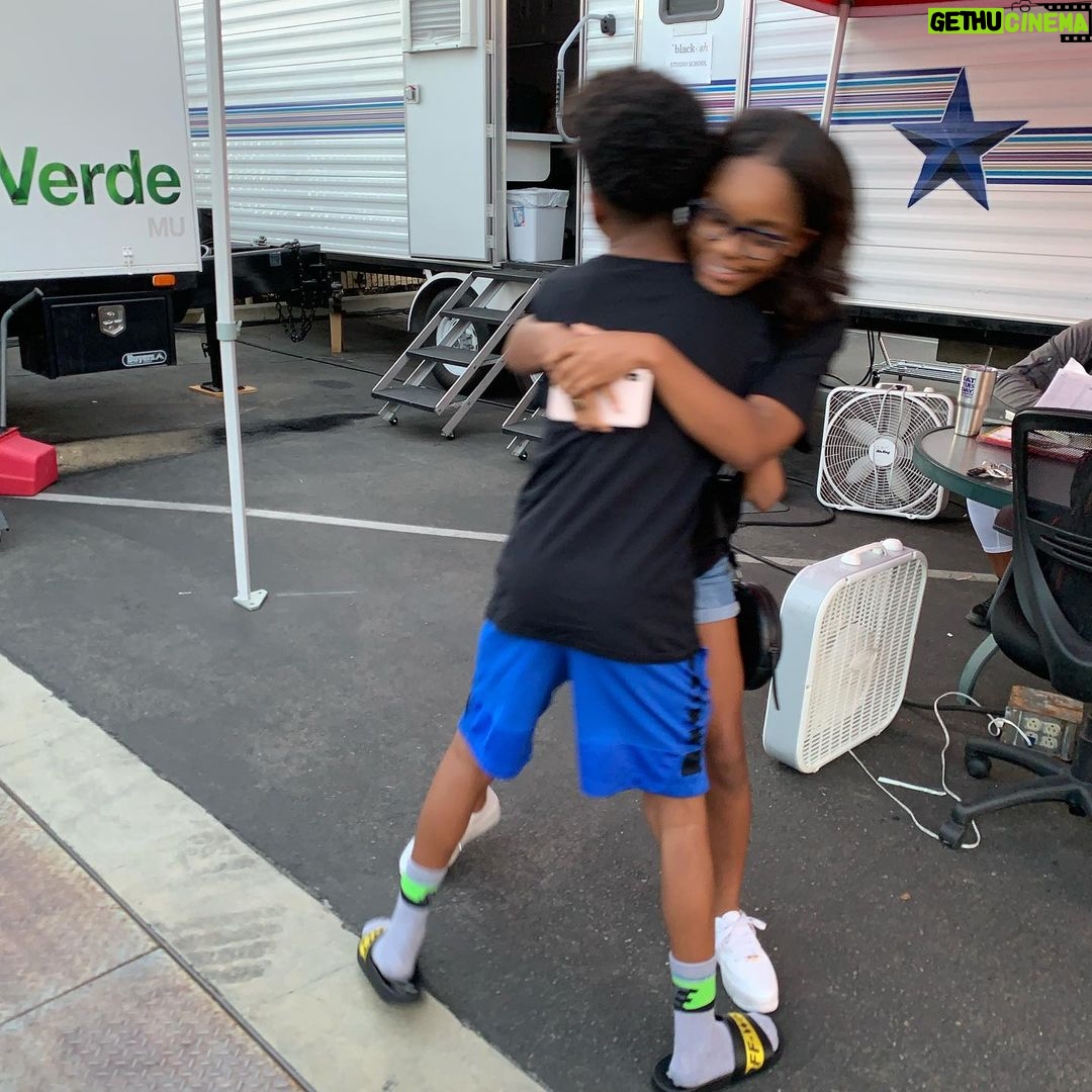 Marsai Martin Instagram - Forever my twin 🤍 Happy Birthday broski!! Love you always #barbecuechicken