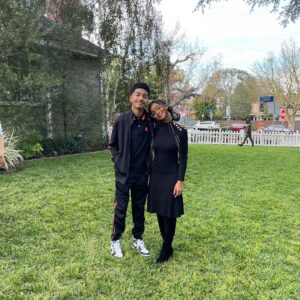 Marsai Martin Instagram - Forever my twin 🤍 Happy Birthday broski!! Love you always #barbecuechicken