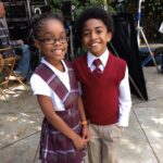 Marsai Martin Instagram - Forever my twin 🤍 Happy Birthday broski!! Love you always #barbecuechicken
