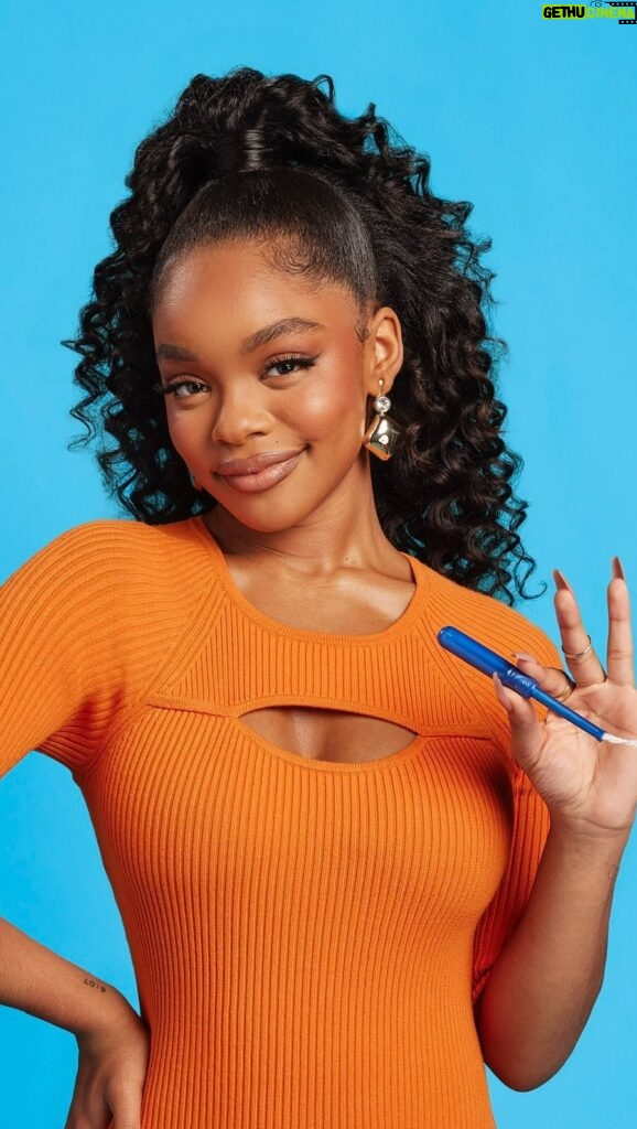 Marsai Martin Instagram - big shout out to @nicolealiciamd + @tampax for clearing up those tampon myths #ad