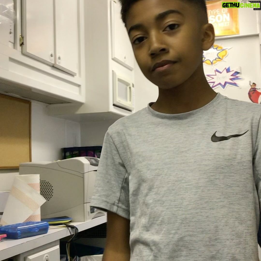 Marsai Martin Instagram - Happy Birthday @milesbrown !!!! ♥️ my twin for 10 years and forever to go 🫂 Love ya broski
