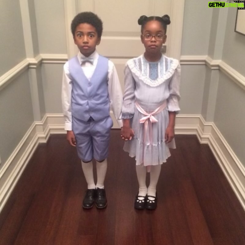 Marsai Martin Instagram - Happy Birthday @milesbrown !!!! ♥️ my twin for 10 years and forever to go 🫂 Love ya broski