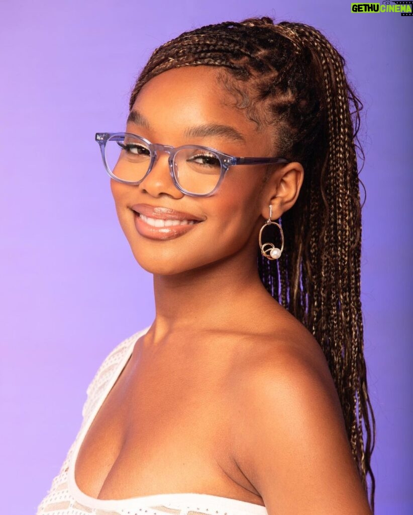 Marsai Martin Instagram - 🎁 HOLIDAY GIVEAWAY! 🎁 NEW DROP!! I curated some more really cute styles for this one, so I know everyone will find their perfect pair of eyeglasses, + sunglasses too! @glassesusa will be selecting FIVE winners, who will receive a FREE pair of glasses from my collection. ⁠#FourEyes are better than two. #GlassesUSA Here’s how to enter: 🤍 Like this post 🤍 Make sure you’re following me + @glassesusa 🤍Tag three of your friends in the comments  Link in bio to shop the drop 😎 *No purchase necessary to enter or win the giveaway. Giveaway starts 11/01 at 12:00AM PST and ends 11/06 at 11:59PM PST. Entries must be received in that period of time in order to qualify. Giveaway is open to those who are 18+ years of age as of 11/06/2023. Winner will be announced via @glassesusa’s stories and will be sent a DM on 11/07/2023. Contest Terms and Conditions are online at https://www.glassesusa.com/contest-terms Please contact community@glassesusa.com with any questions on these terms and conditions.