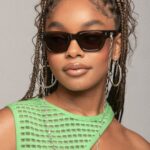 Marsai Martin Instagram – summer might be over, but my glasses collection is timeless 😎 Link in bio. 🤍 #FourEyes are better than two. #GlassesUSA @glassesusa