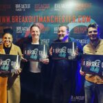 Marsha Thomason Instagram – We don’t just play detectives on tv!! We broke out of @breakoutmanchester!! Such a good night, only dampened by the absence of our @erinshanagher.