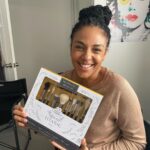 Marsha Thomason Instagram - A huge thank you to @titanicfx for these gorgeous engraved make up brushes! Such a lovely surprise. My daughter is going to be thrilled to receive hers too!