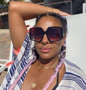 Marsha Thomason Instagram - Pink hair, don’t care! 💖