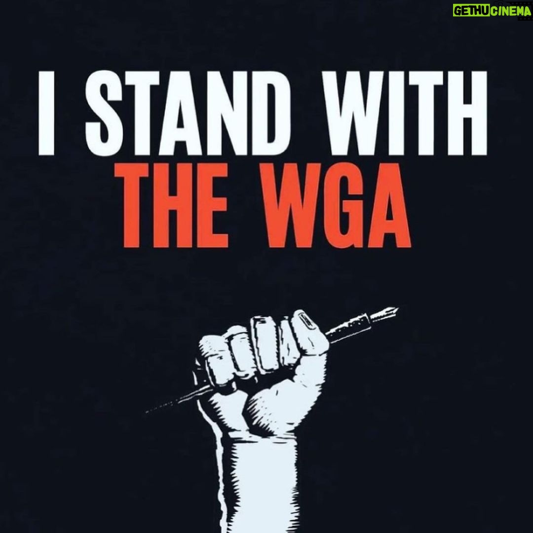 Marsha Thomason Instagram - I stand in solidarity with writers, who are the masterminds behind everything we see on screen. Without the screenwriters, there is no content. PAY THEM FAIRLY!