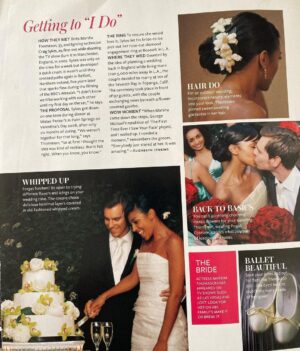 Marsha Thomason Instagram - We celebrated our 14 year wedding anniversary last week and I just came across this piece from InStyle Weddings. Look at those babies!!! I love you Craig!❤️