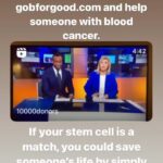 Marsha Thomason Instagram - Spoke to @granadareports about #gobforgood. Everyone has a genetic twin, register to be a stem cell donor and you could save someone’s life, in most cases by just donating blood. Facts… Registered to be stem cell donors: UK - 3%. Global Population - 0.4%. Chance of finding your lifesaving match: 37% - people of a minority ethnic heritage. 72% - white european Order your swab kit at gobforgood.com and potentially make the difference in someone’s life. Link in bio.