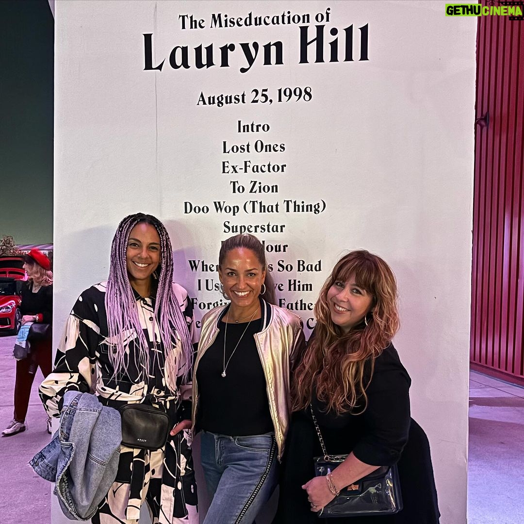 Marsha Thomason Instagram - It was a good night! #laurynhill #fugees