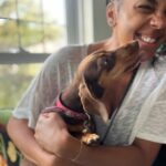 Marsha Thomason Instagram - Meet Miss Dusty Pucci Angel, she belongs to my friend. What a beauty! Just don’t tell my boy Baxter that I’ve been seeing other dogs!😉