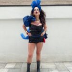 Martha Nowill Instagram - Viúva Porcina pronta para @academicosdobaixoaugusta e o remake de Roque Santero Fantasia da deusa @thaislosso e @soucucafresca bustiê e hot paint @pa_de_d bota @melissaoficial fotos: @renan_cavicchioli