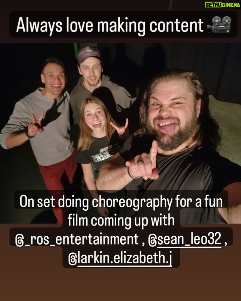 Martin Casaus Instagram - I always enjoy the chance to create something. This is me going Into my weekend...jk. This is some fun doing some choreography for a fun film with @sean_leo32 , @_ros_entertainment , @larkin.elizabeth.j Good times ahead Salt Lake City, Utah