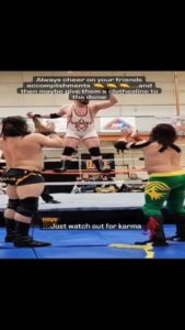 Martin Casaus Instagram - Always cheer on your friends accomplishments....and then maybe clothesline them in the face but cheer them on first! Also watch out for karma. It WILL find you. So keep in mind #MartinCasaus #HouseofCasaus #MartytheMoth #ProWrestling #Wrestling #wrestlingcommunity #aew #LuchaUnderground #wwe #impactwrestling #wrestlingislife 11 #SaltLakeCity #SLC #VisitSaltLake #Utah #SaltLake #UtahGram #UtahTravel #SLCCreativeCommunity #SLCContentCreators #utahcontentcreator 10 #Mcfitness #Health #Wellness #Fitness #Healthy #Workout #Gym #Fit Salt Lake City, Utah